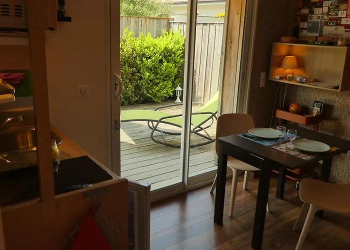 Lägenhet T2 Au Calme Avec Terrasse Sur Le Bassin D'arcachon